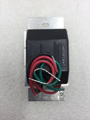 Lutron D-603PH-IV Push On/Off 3-Way Dimmer 600 Watt 120 VAC in Ivory