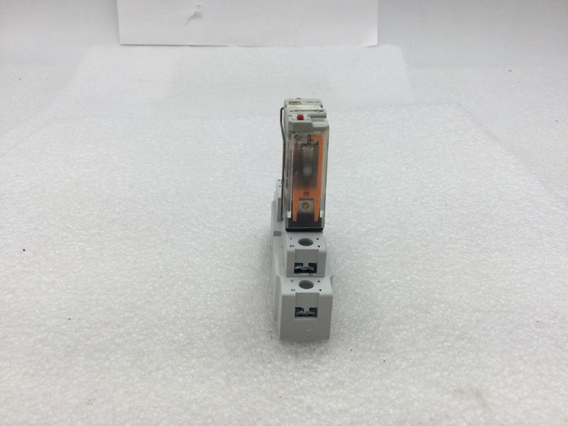 Magnecraft 70-781D5-1A Din Rail Relay Socket with 781XAXRM4L-24A Relay