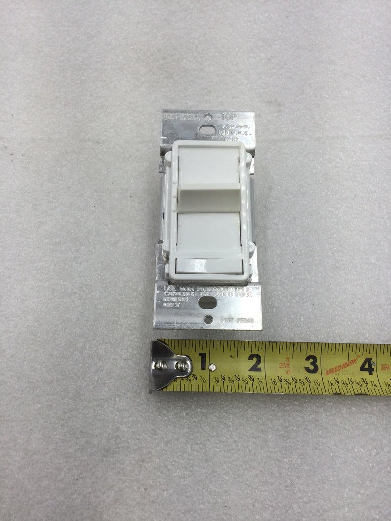 Leviton/Craftmade CM-3SSC/PW Single Gang Decora 3 Way/3 Speed Quite Fan Control 120 VAC 1.5 Amp