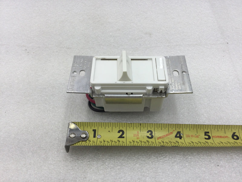 Leviton/Craftmade CM-3SSC/PW Single Gang Decora 3 Way/3 Speed Quite Fan Control 120 VAC 1.5 Amp