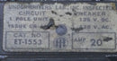 ITE ET-1553 20 Amp 1 Pole 120V Circuit Breaker