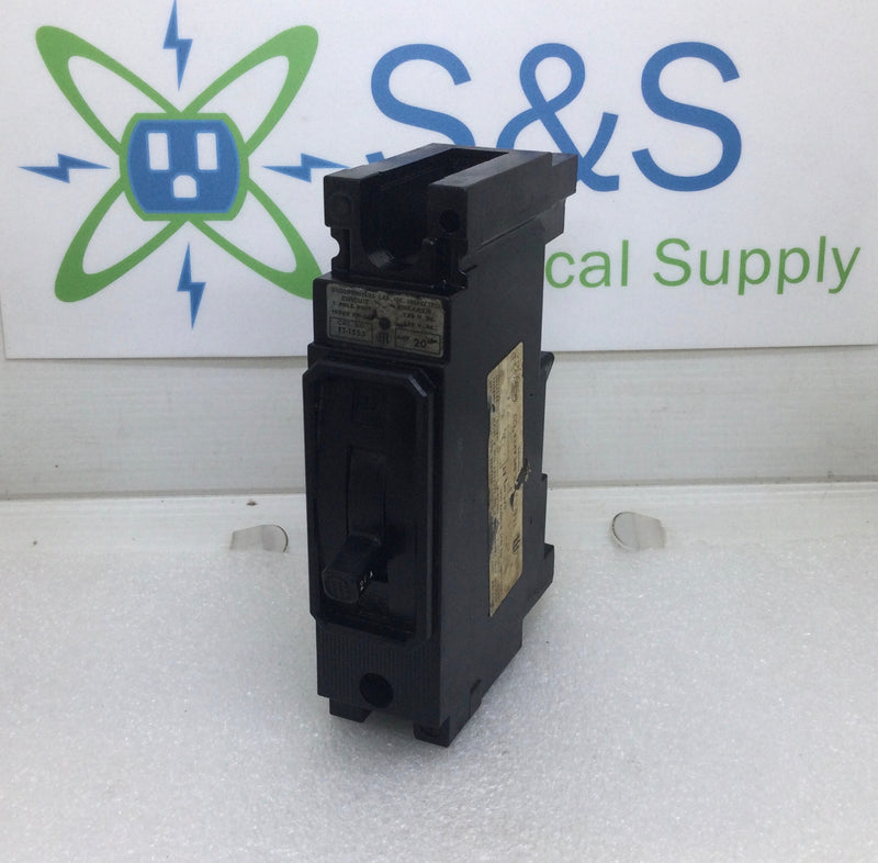 ITE ET-1553 20 Amp 1 Pole 120V Circuit Breaker
