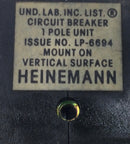 Heinemann CD1-B2-DU 50 Amp 1 Pole 125V Circuit Breaker