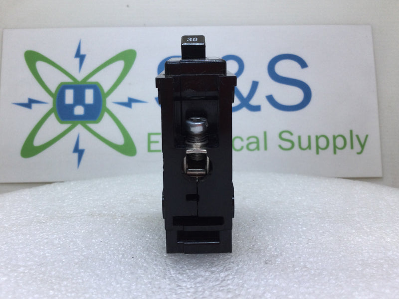 Cutler Hammer BAB1030 30 Amp 1 Pole 120/240V Bolt-On Circuit Breaker