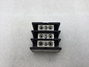 Square D 9080 LBA362101 175A 3 Position Distribution Block with 6 CU/135A Lugs