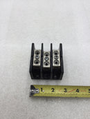 Square D 9080 LBA362101 175A 3 Position Distribution Block with 6 CU/135A Lugs