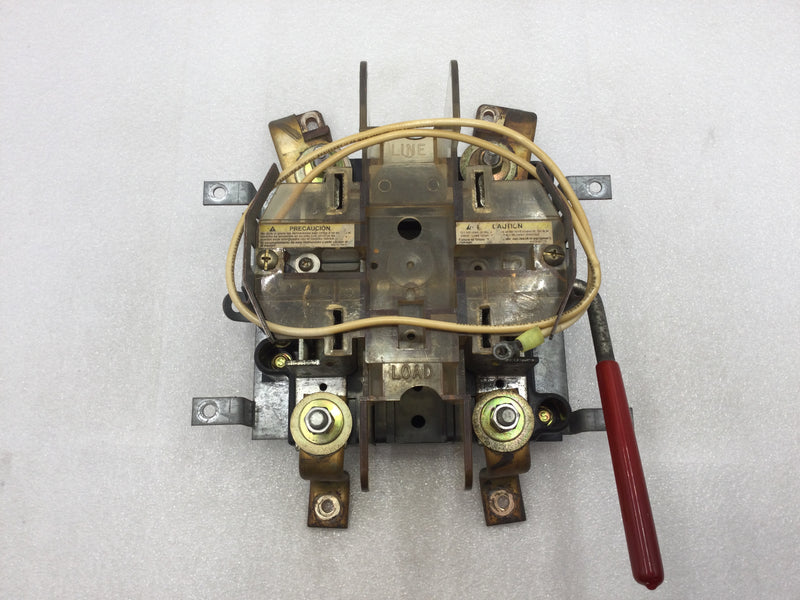 Square D 40562-570-50 300V Max 400A Max/320A Continuous Meter Socket Only