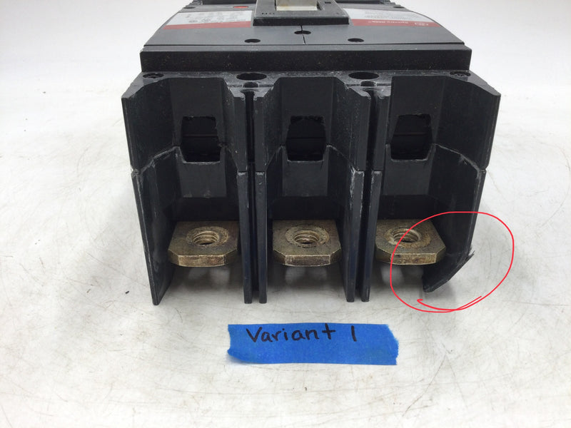 GE SGPA36AT0400 600 Volt 400 Amp 3 Phase Spectra RMS Circuit Breaker
