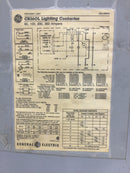 GE General Electric CR360L Lighting Contactor Panel Cover Only 15 1/2" x 10 3/8"