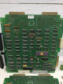 GOULD MODICON M484204 MEMORY BOARD AS-M484-204M484 Circuit Boards, Spectra-Strip Flat Ribbon Cables -LOT of 5 Circuit Boards