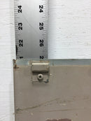 Crouse-Hinds JA-112CY 125 Amp Nema 3R 120/240V Cover Only 21 1/8" x 7 1/4"