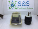 Leviton 2711 30 Amp 125/250V Grounding Nylon Locking Plug NEMA L14-30