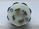 Leviton 2711 30 Amp 125/250V Grounding Nylon Locking Plug NEMA L14-30