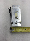 GE General Electric DIT261M5 600 Watt Single Pole Full Range Toggle Style Dimmer 120 VAC in Ivory