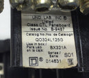 Square D QO324L125G 125A 3 Phase 12 Space 120/240V Load Center Guts Only 10"X14"
