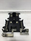 Square D QC816F150C 150 Amp 4 Space Feed Thru Load Center Guts Only 12" X 15.5"