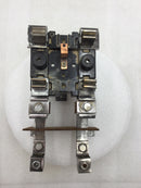 Crouse Hinds 200 Amp 120/240V 1 Phase Meter Guts w/ Mounting Bracket