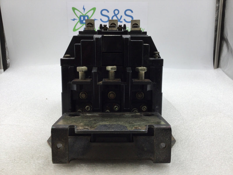 Allen-Bradley 505-EOD 135 Amp 3 Pole 200-575V 100HP Motor Starter w/120 VAC Coil