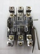 Duncan 200 Amp Meter Socket Guts Only 7-Jaw Three Phase with Lever Bypass