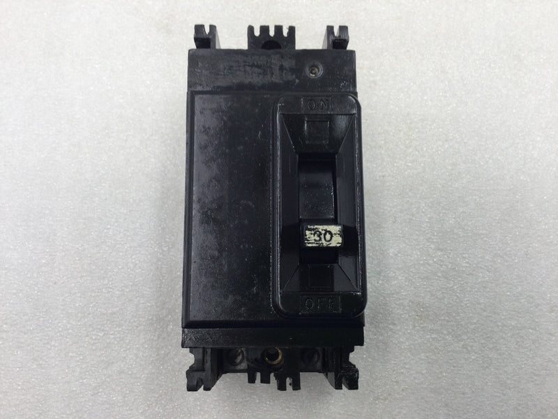 Federal Pacific NEF421030 30 Amp 2 Pole 480V Circuit Breaker - Cosmetic Flaw