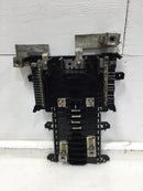 Square D QC816F150C 150 Amp 4 Space Feed Thru Load Center Guts Only 12" X 15.5"