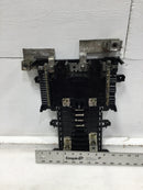 Square D QC816F150C 150 Amp 4 Space Feed Thru Load Center Guts Only 12" X 15.5"