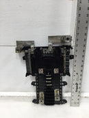 Square D QC816F150C 150 Amp 4 Space Feed Thru Load Center Guts Only 12" X 15.5"