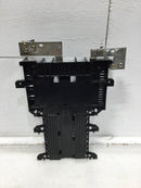 Square D QC816F150C 150 Amp 4 Space Feed Thru Load Center Guts Only 12" X 15.5"