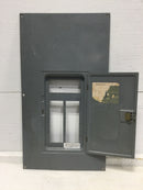 Square D QOC20U 20 Space 120/240V Panel/Door Only w/Main 26" x 14 1/4"