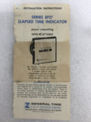 General Time Corp Motor E15450 Series EF27 Elapsed time indicator