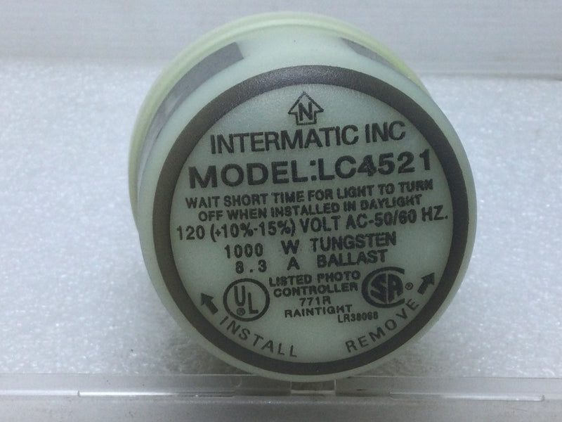 Intermatic LC4521C Locking Type Mounting Photo Control 1000W/120V