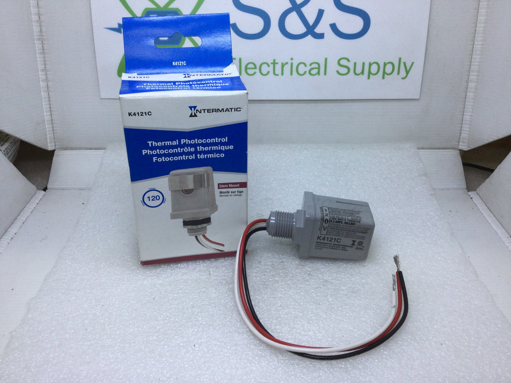 K1121 Intermatic Intermatic K4121C Thermal PhotoControl 120V 50/60Hz