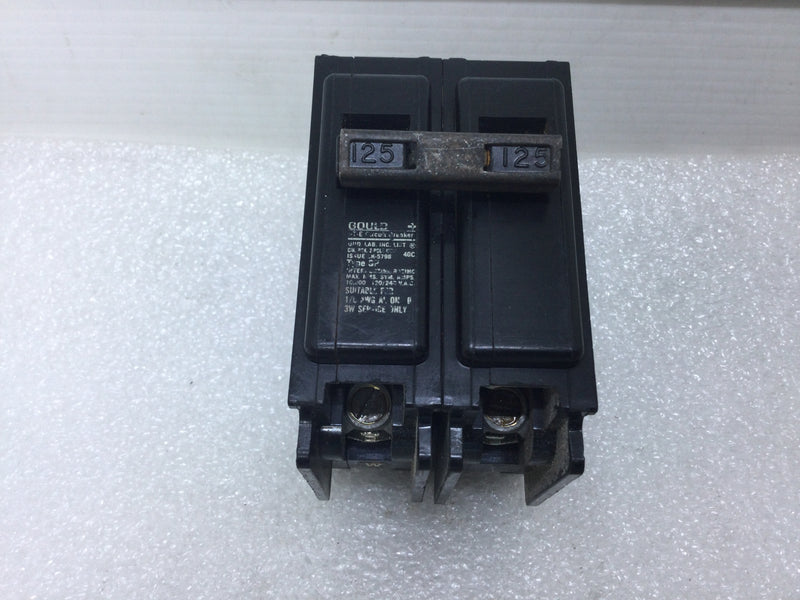 Siemens/ITE Q2125 125 Amp 2 Pole Type QP Circuit Breaker