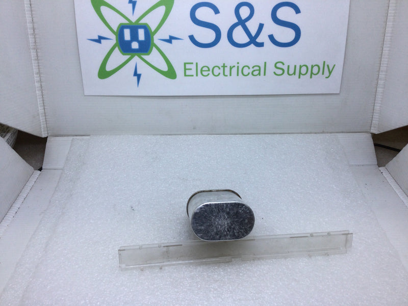 Packard POC5 370 Volt Oval Motor Run Capacitor 5 MFD +/- 5% 370VAC 50/60Hz