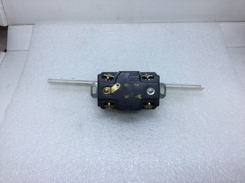 Pass & Seymour 71630R Turnlok Single Female Receptacle 4-Wire 3-Phase 30 Amp 480V NEMA L16-30