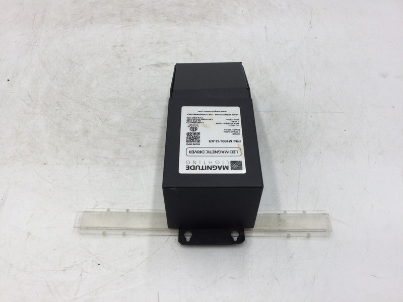 Magnitude Lighting M100L12-AR LED Magnetic Driver Input:120VAC 60Hz/Output: 100 Watts Max 12VAC