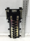 Square D QON30-40L200 200 Amp 15 Space 120/240V Load Center Guts Only 8" x 18"