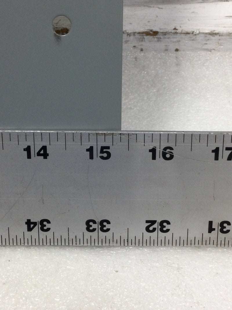 GE TM1212CCUBK1 125 Amp 24 Space 120/240V Panel Door 17 3/8" x 15 3/8"