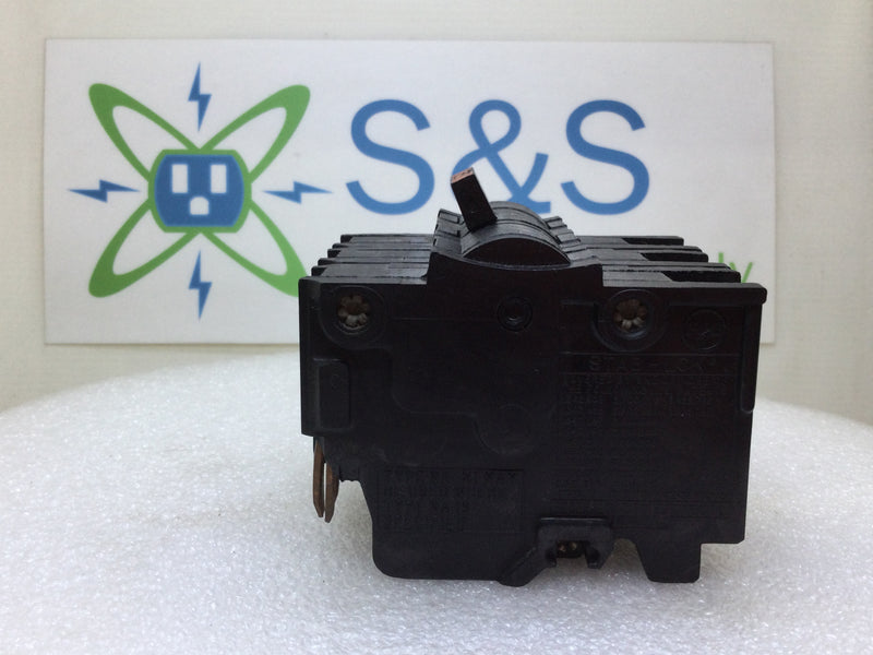 FPE/Federal Pacific NA350 50 Amp 3 Pole 240v Stab-Lok Circuit Breaker - Flaw