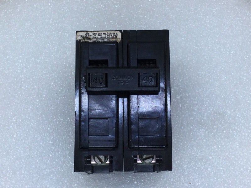 Challenger CBB2040 40 Amp 2 Pole 120/240V Circuit Breaker