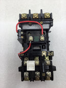 Allen-Bradley 509-B0D 27 Amp 3 Pole 115-575V 2-10 HP Motor Starter w/ 240V Coil
