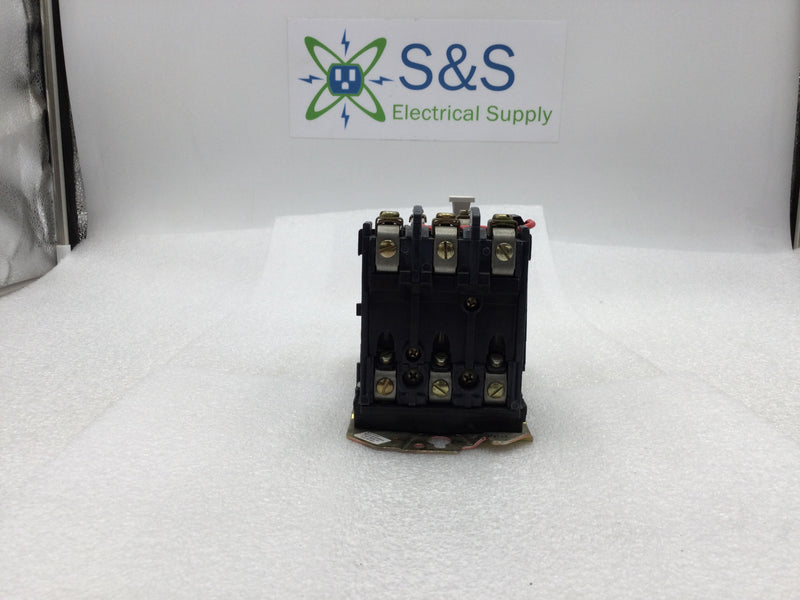 Allen-Bradley 509-B0D 27 Amp 3 Pole 115-575V 2-10 HP Motor Starter w/ 240V Coil