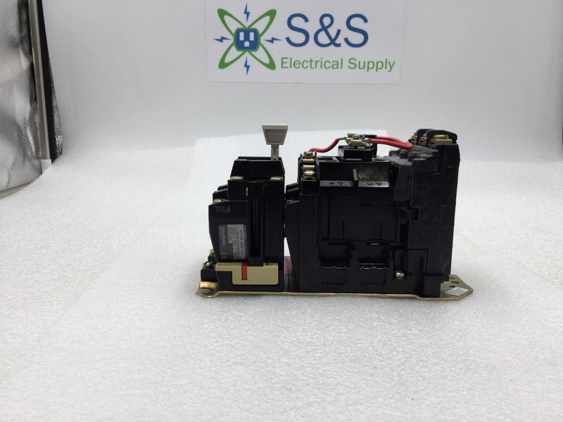 Allen-Bradley 509-B0D 27 Amp 3 Pole 115-575V 2-10 HP Motor Starter w/ 240V Coil