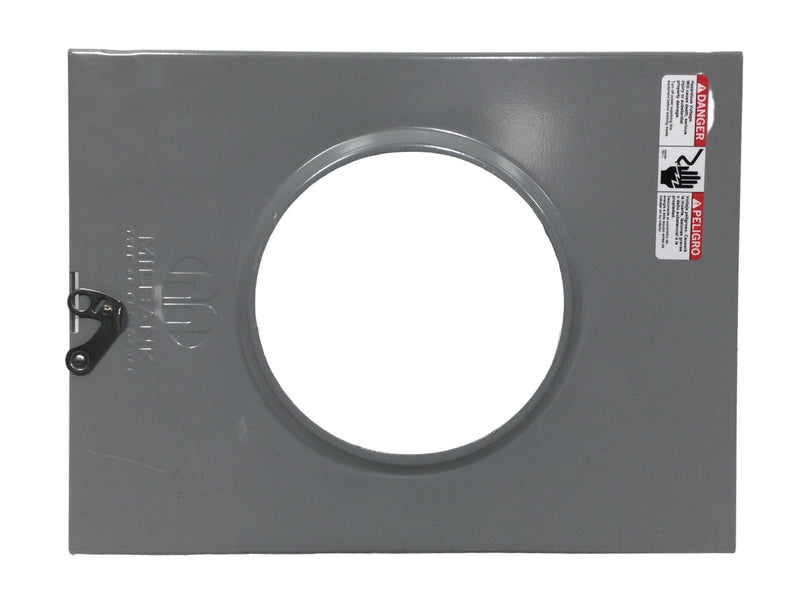 Milbank U7040XLTGHSP Type 3R Enclosure Meter Cover Only 14 5/8" x 11"