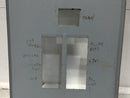 12 Space 120/240V Dead Front Cover Only w/Main 20 1/8" x 12 3/8"