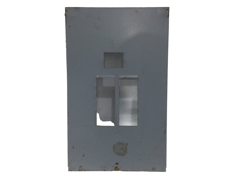 12 Space 120/240V Dead Front Cover Only w/Main 20 1/8" x 12 3/8"