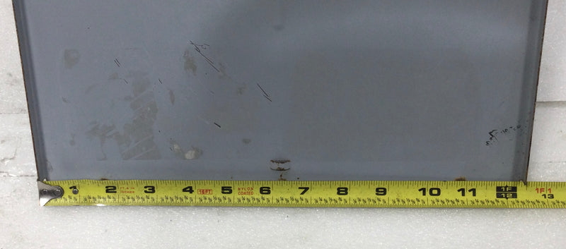 12 Space 120/240V Dead Front Cover Only w/Main 20 1/8" x 12 3/8"