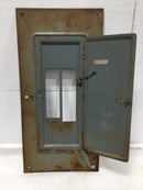 Square D 24 Space 120/240V Panel Door Only 27 1/4" x 13 3/8"