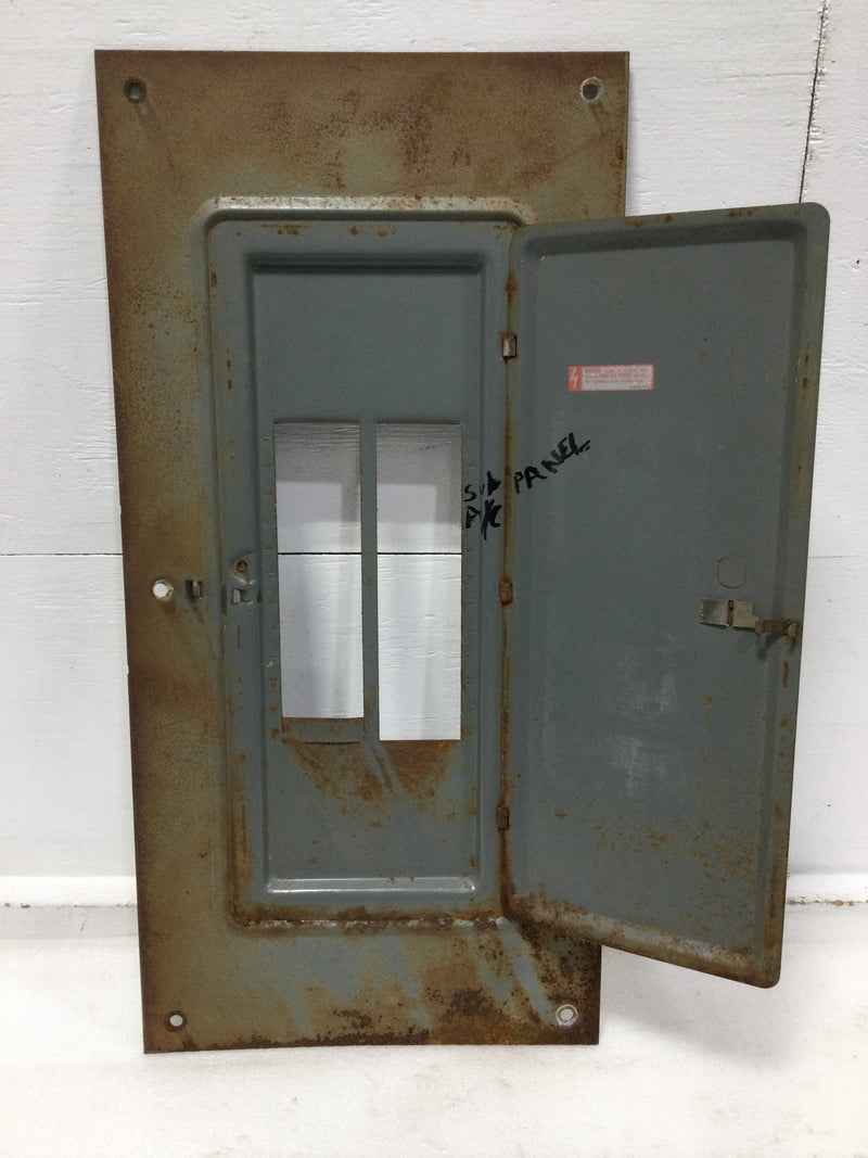 Square D 24 Space 120/240V Panel Door Only 27 1/4" x 13 3/8"