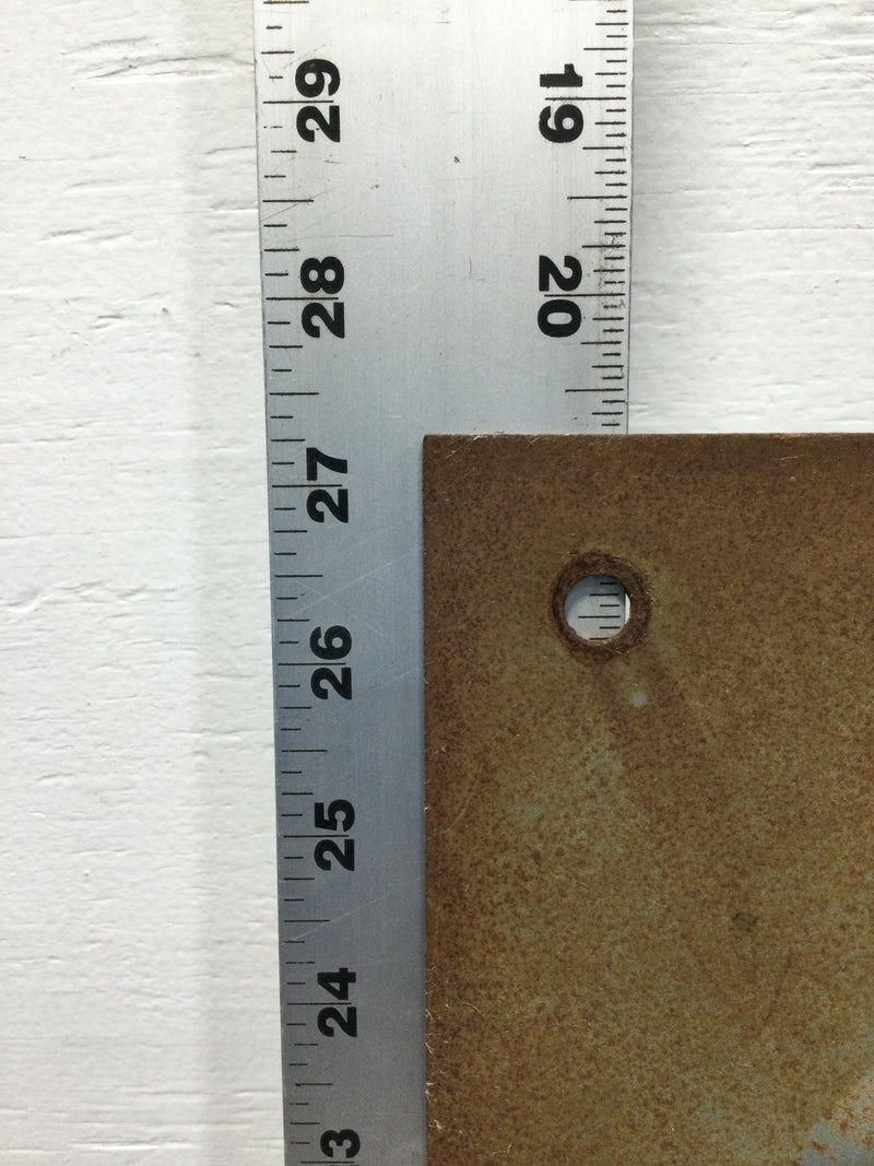 Square D 24 Space 120/240V Panel Door Only 27 1/4" x 13 3/8"